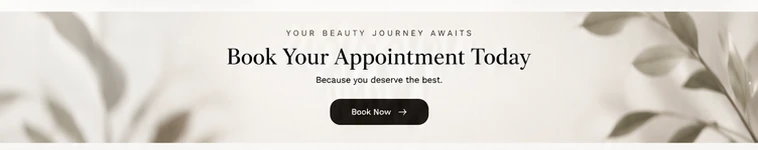 Closing booking section: Book Your Appointment Today