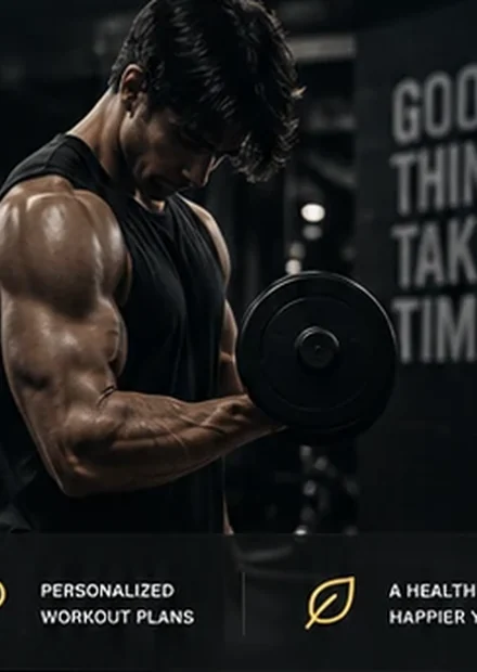 Fitness website design